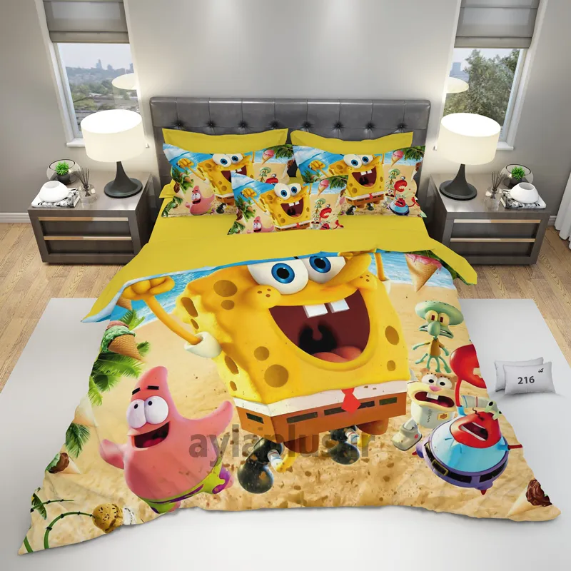 روتختی باب اسفنجی SpongeBob bedspread